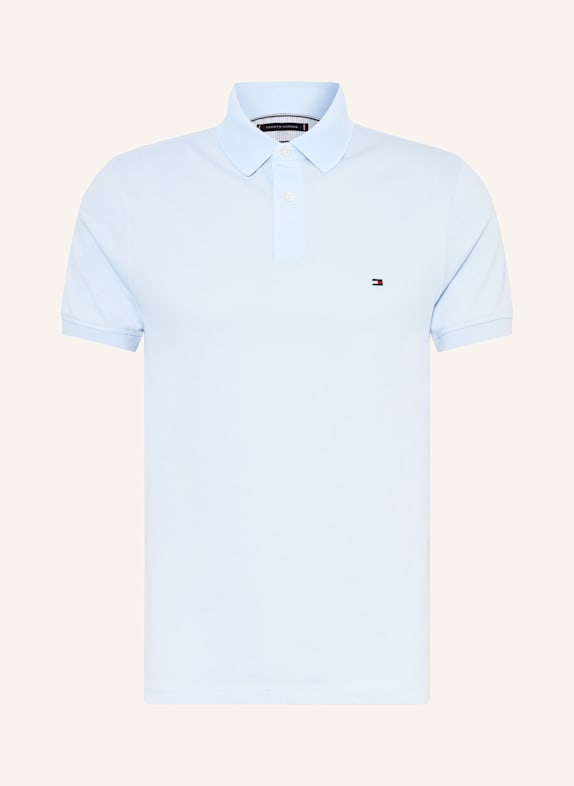 TOMMY HILFIGER Piqué-Poloshirt Regular Fit HELLBLAU