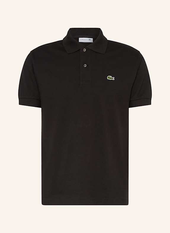 LACOSTE Piqué-Poloshirt Classic Fit SCHWARZ