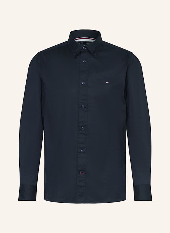 TOMMY HILFIGER Hemd Regular Fit DUNKELBLAU
