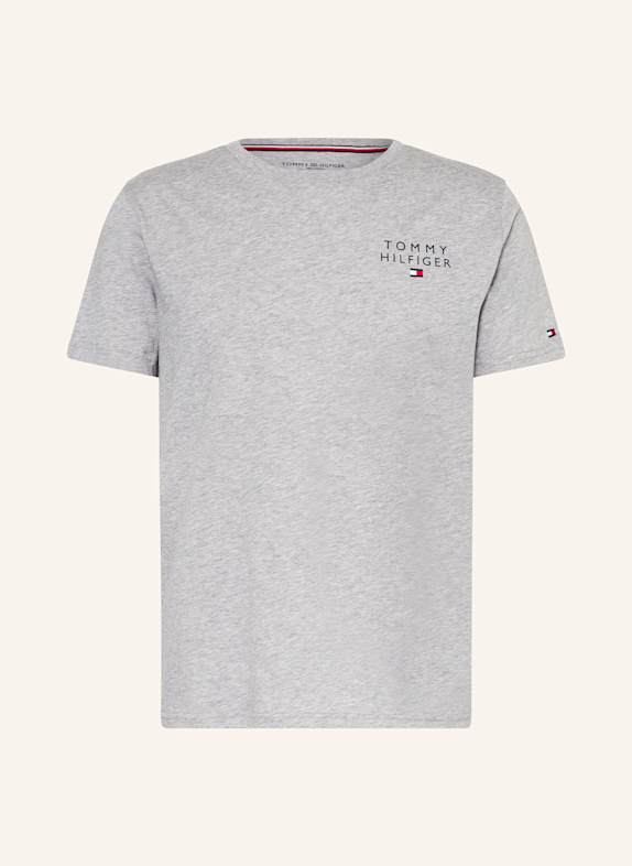 TOMMY HILFIGER Schlafshirt GRAU