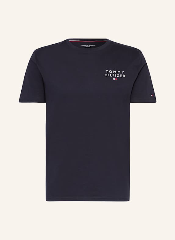 TOMMY HILFIGER Schlafshirt DUNKELBLAU