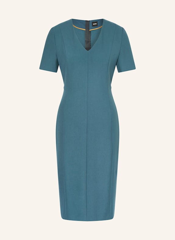 BOSS Sheath dress DAMAISA BLUE GRAY