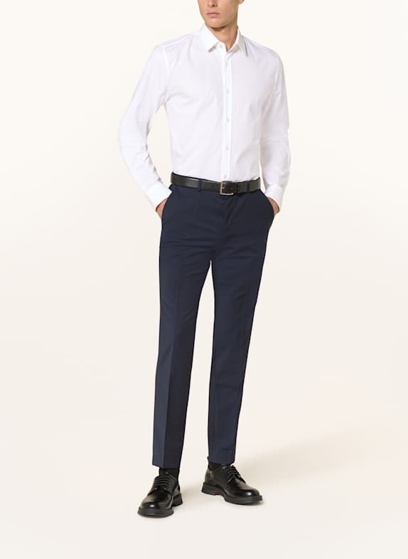 HUGO Overhemd ELISHA Extra Slim Fit WIT