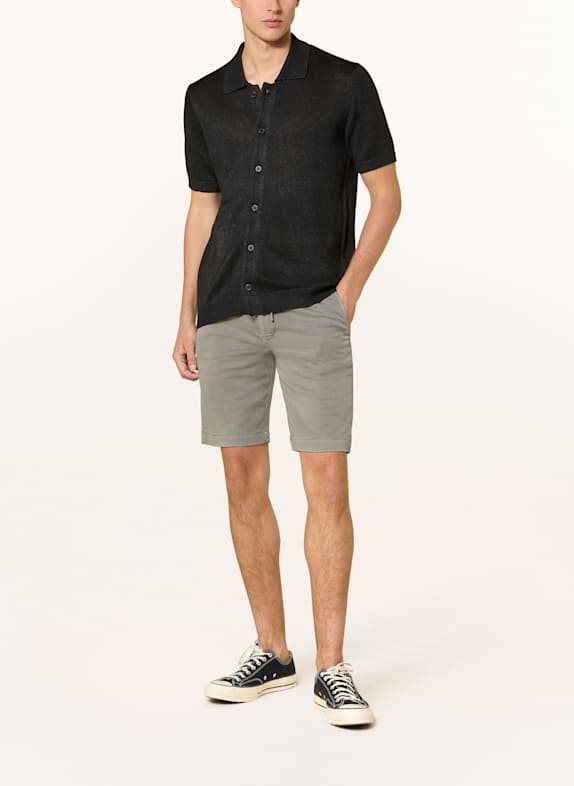 MAC Chinobyxor JOG´N SHORT KHAKI