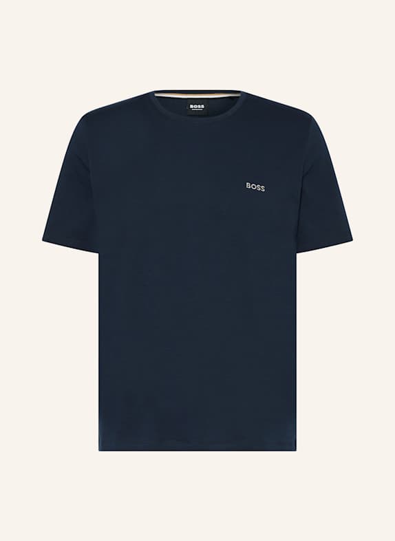 BOSS Schlafshirt DUNKELBLAU