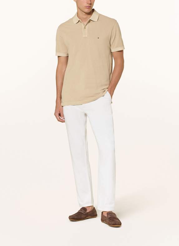 TOMMY HILFIGER Piqué poloshirt Regular Fit BEIGE
