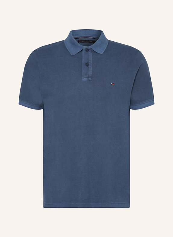 TOMMY HILFIGER Piqué-Poloshirt Regular Fit DUNKELBLAU