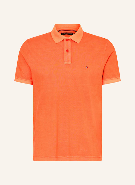 TOMMY HILFIGER Piqué-Poloshirt Regular Fit ORANGE