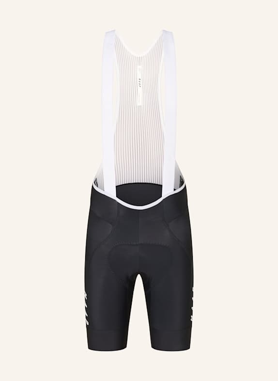 MAAP Radhose TEAM BIB EVO mit Trägern und gepolstertem Einsatz SCHWARZ/ WEISS