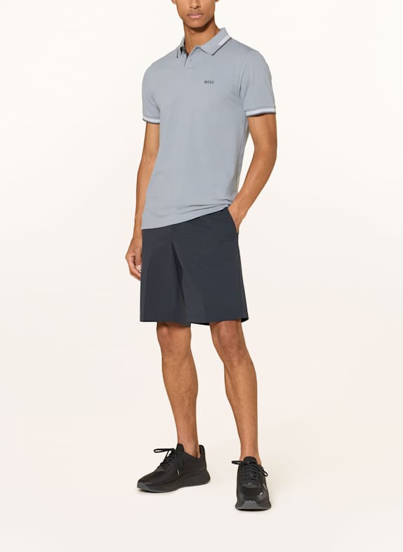 BOSS Piqué-Poloshirt PAUL Slim Fit BLAUGRAU