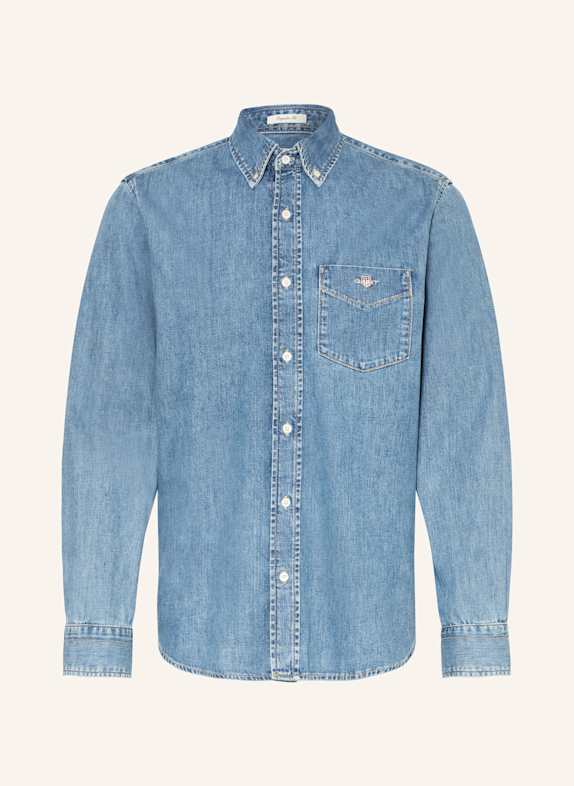 GANT Jeanshemd Regular Fit HELLBLAU