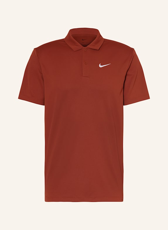 Nike Funktions-Poloshirt COURT DUNKELORANGE