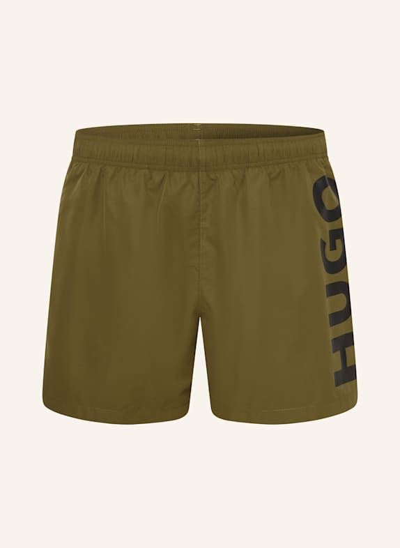 HUGO Swim shorts ABAS KHAKI