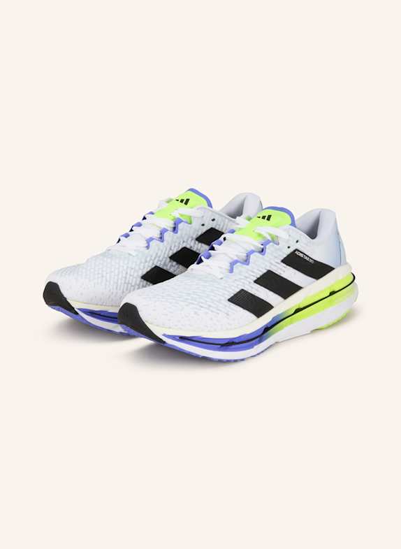 adidas Laufschuhe ADISTAR BYD WEISS/ SCHWARZ/ NEONGELB