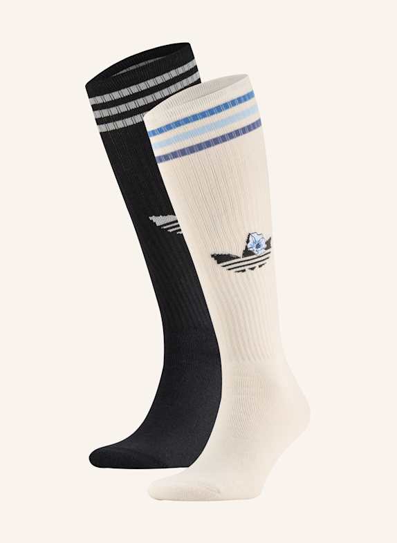 adidas Originals 2er-Pack Kniestrümpfe CWHITE/BLACK