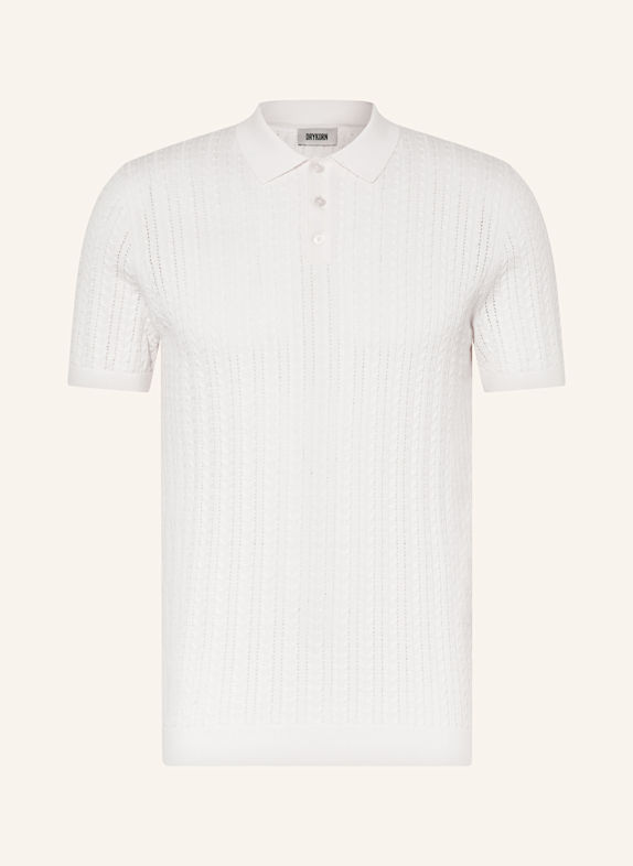 DRYKORN Strick-Poloshirt TRITON Regular Fit ECRU