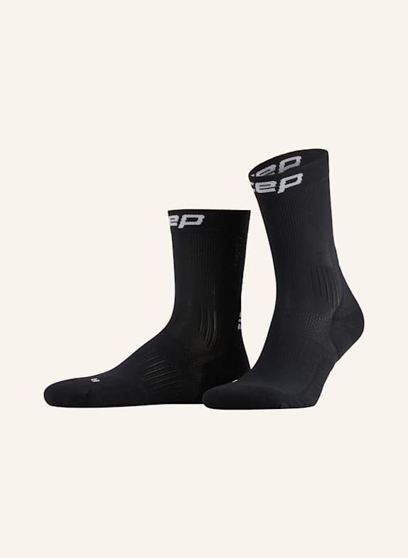 cep Laufsocken CORE RUN MID CUT SCHWARZ