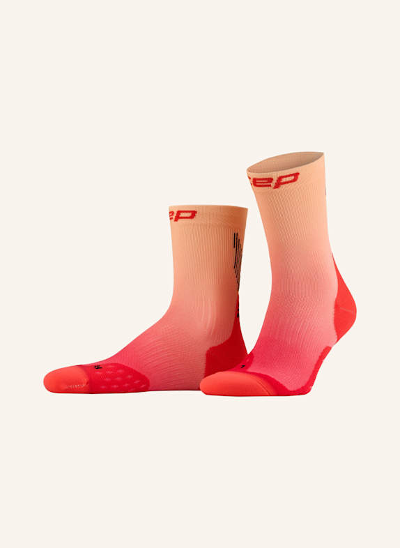 cep Laufsocken CORE RUN EDT. GRADIENT MID CUT 937 red/marigold fade