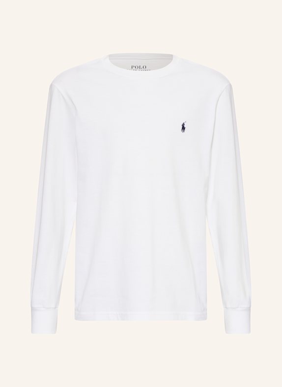 POLO RALPH LAUREN Koszulka z długim rękawem BIAŁY