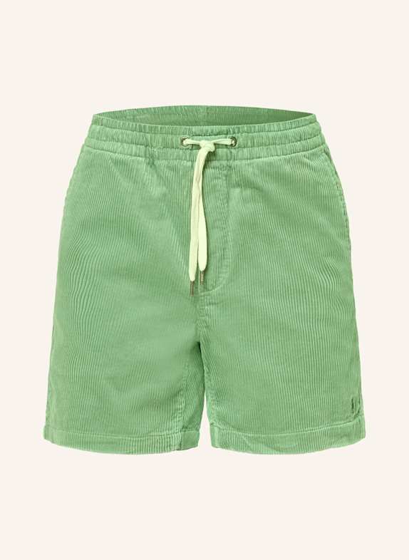 POLO RALPH LAUREN Corduroy shorts classic fit GREEN