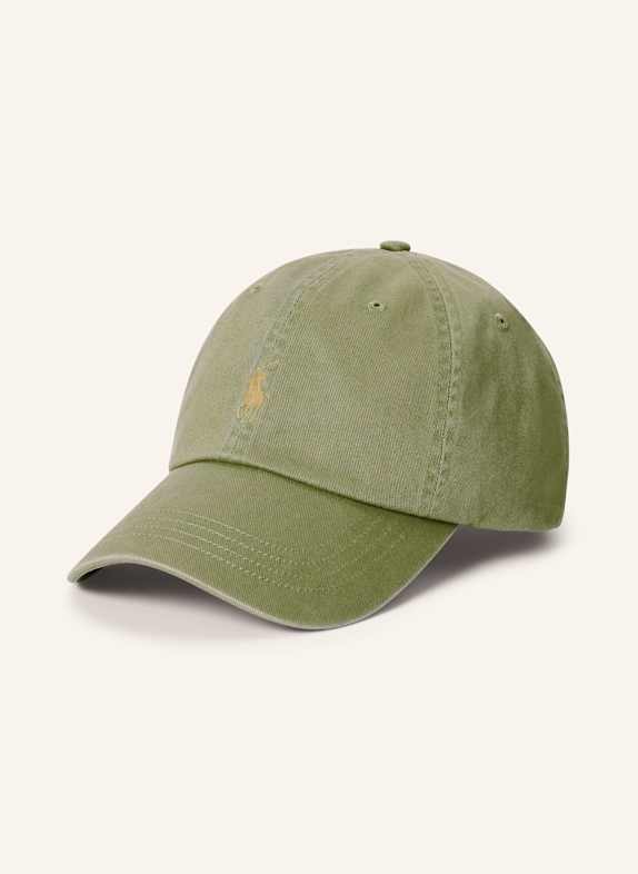 POLO RALPH LAUREN Czapka z daszkiem OLIWKOWY