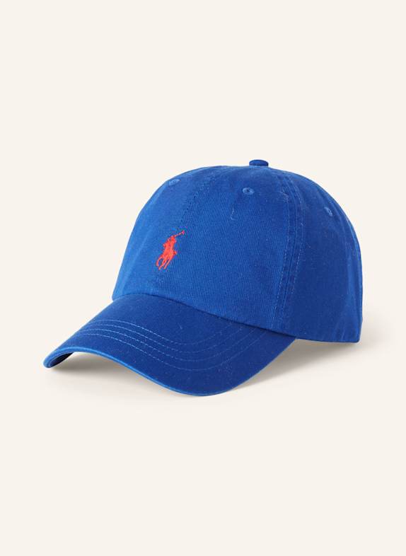 POLO RALPH LAUREN Czapka z daszkiem NIEBIESKI