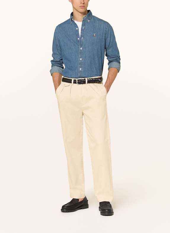 POLO RALPH LAUREN Jeanshemd Custom Fit BLAU