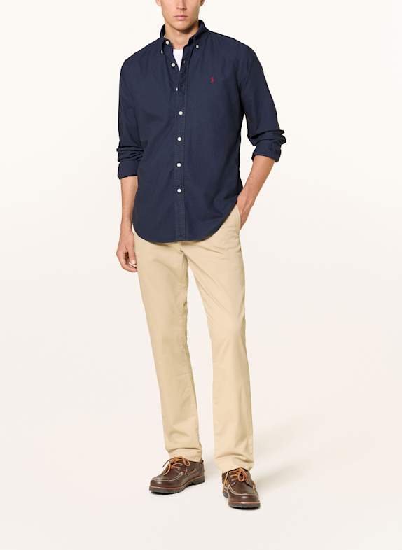 POLO RALPH LAUREN Hemd Custom Fit DUNKELBLAU