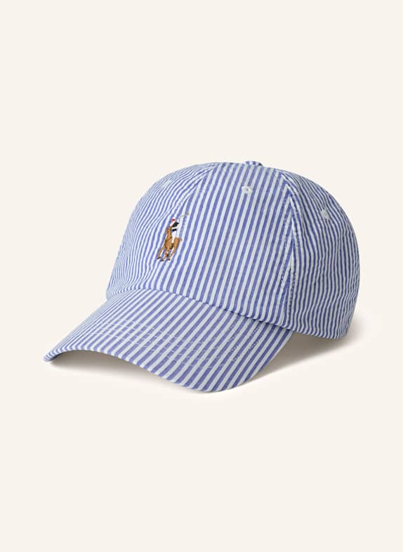 POLO RALPH LAUREN Cap BLAU/ WEISS