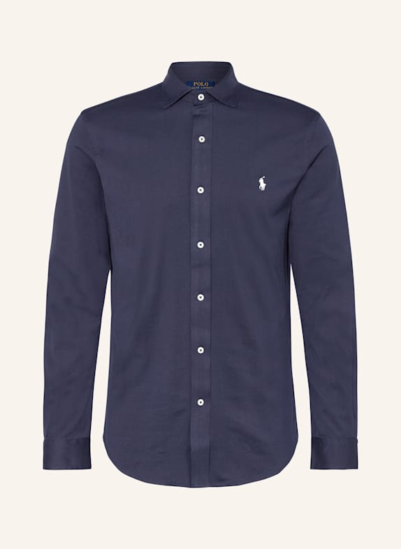 POLO RALPH LAUREN Koszula z dżerseju regular fit GRANATOWY
