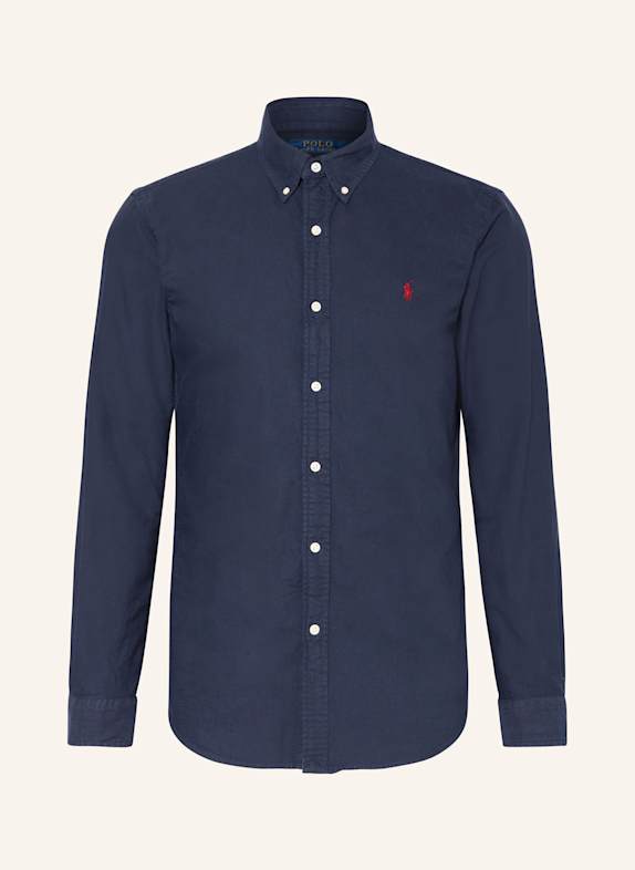 POLO RALPH LAUREN Koszula slim fit  GRANATOWY