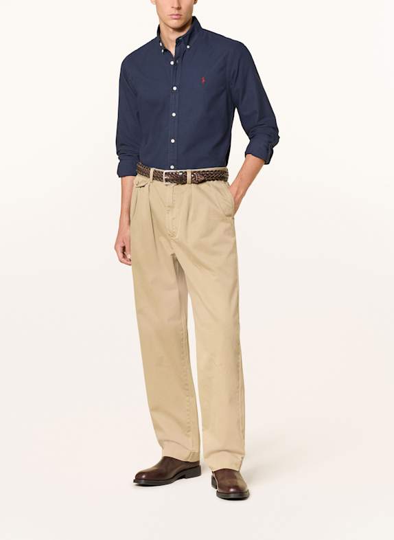 POLO RALPH LAUREN Overhemd Slim Fit DONKERBLAUW