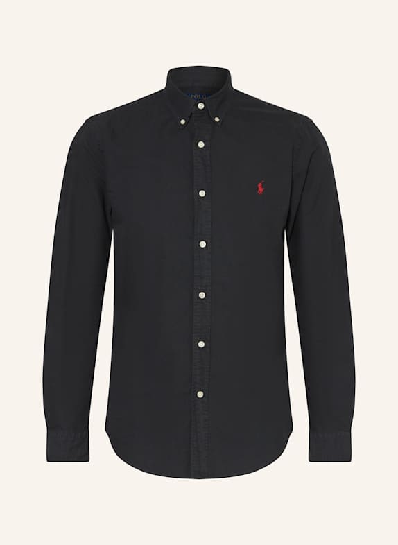 POLO RALPH LAUREN Koszula oxford slim fit CZARNY