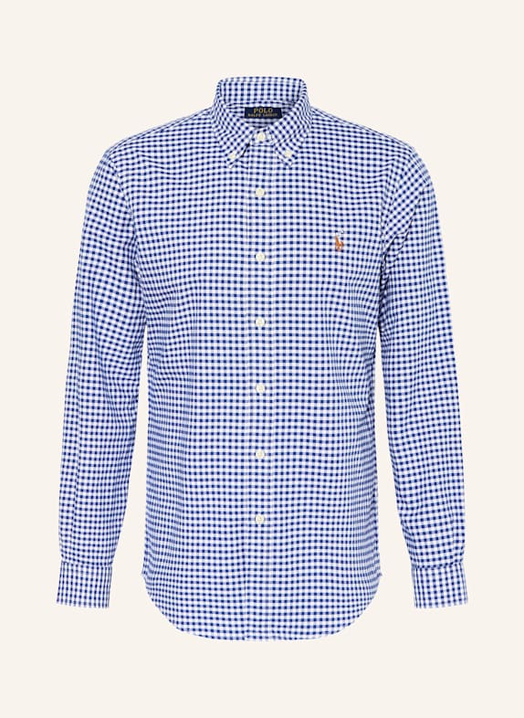 POLO RALPH LAUREN Koszula custom fit BIAŁY/ NIEBIESKI