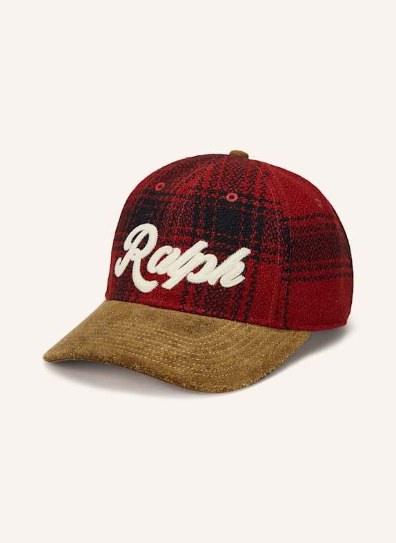 POLO RALPH LAUREN Cap ROT/ SCHWARZ/ WEISS