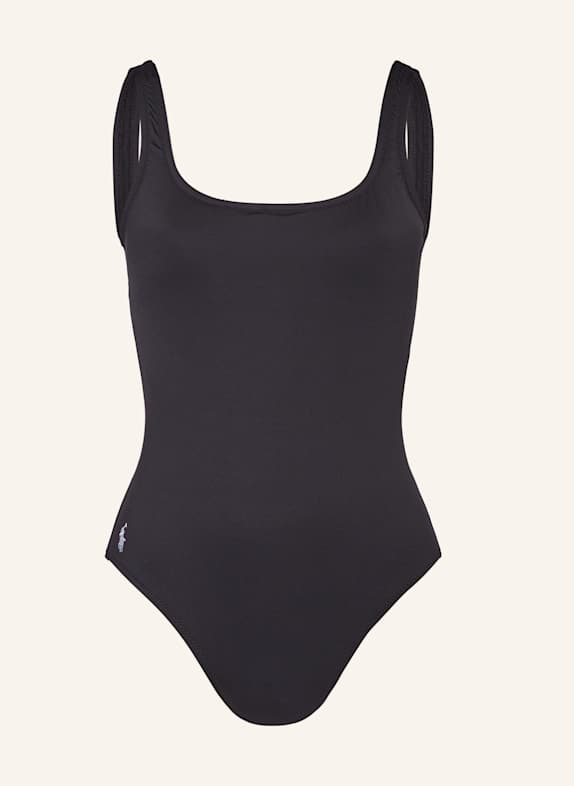 POLO RALPH LAUREN Badeanzug SIGNATURE SOLIDS SCHWARZ