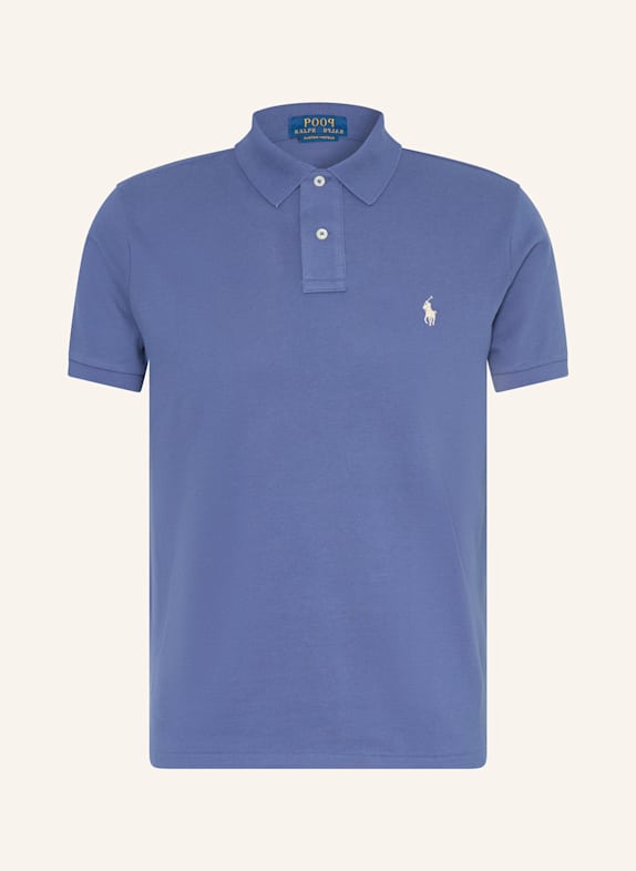 POLO RALPH LAUREN Piqué-Poloshirt Custom Slim Fit BLAU