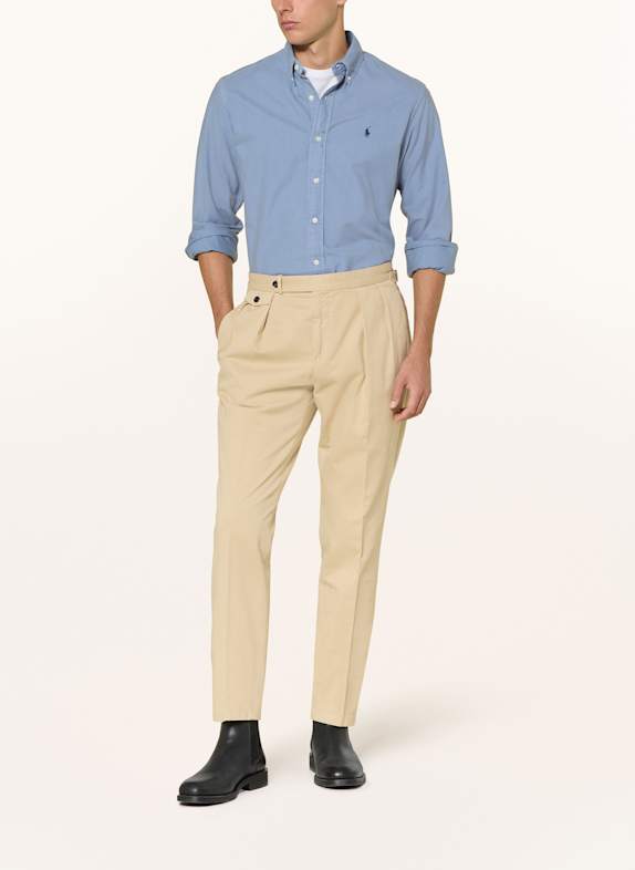 POLO RALPH LAUREN Oxford-overhemd Custom Fit LICHTBLAUW