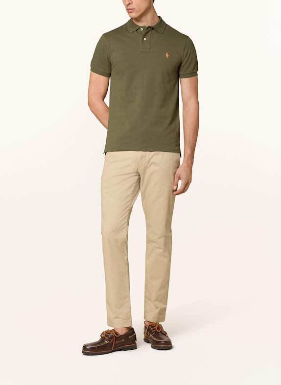 POLO RALPH LAUREN Piqué poloshirt slim fit KAKI