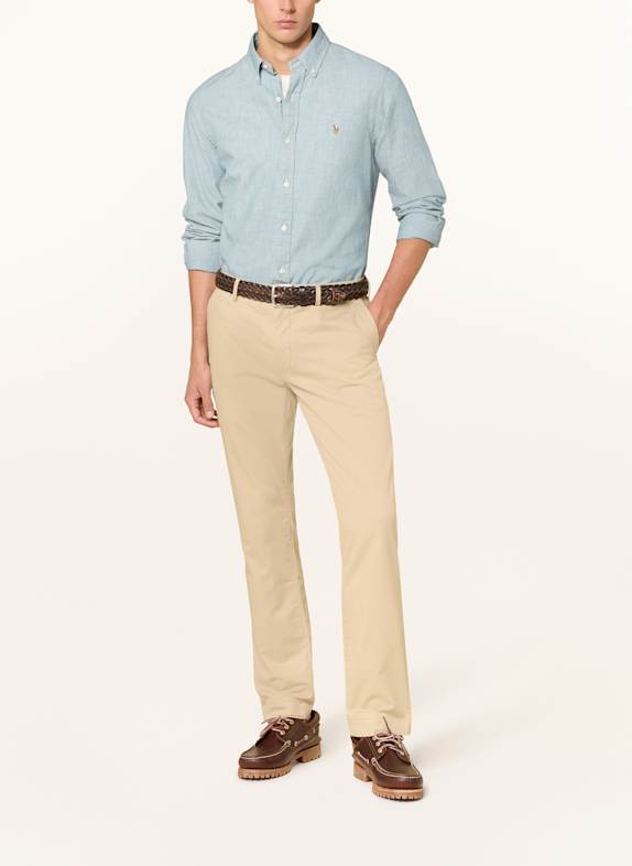 POLO RALPH LAUREN Slim fit spijkerblouse LICHTBLAUW