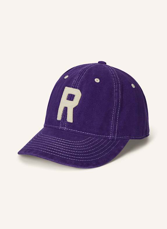 POLO RALPH LAUREN Cap PURPLE/ ECRU