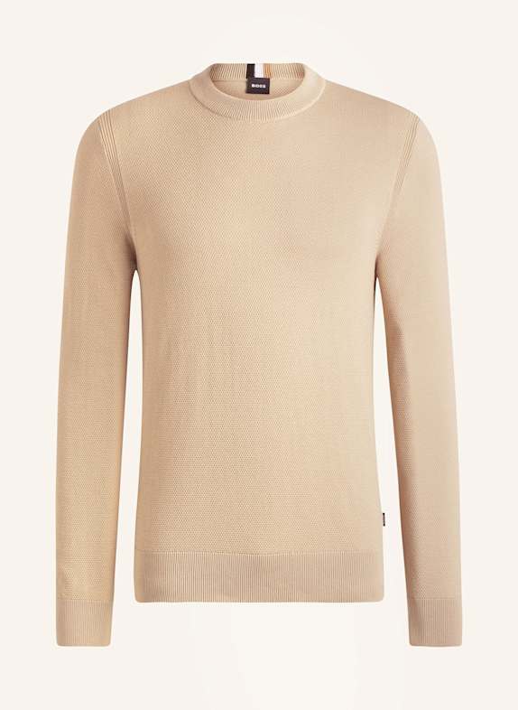 BOSS Pullover ECAIO BEIGE