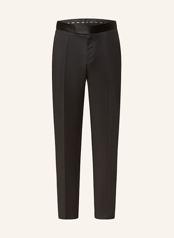 BOSS Tuxedo pants GENIUS TUX slim fit  BLACK