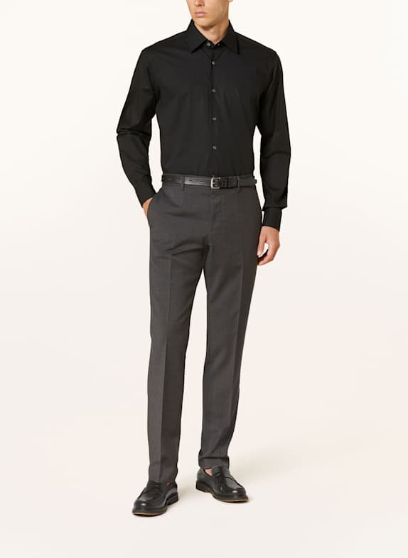 BOSS Overhemd JOE Regular Fit ZWART