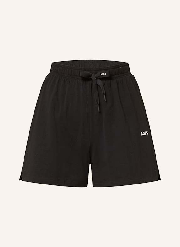 BOSS Schlafshorts CI SCHWARZ