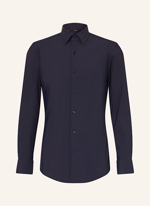 BOSS Hemd HANK Slim Fit DUNKELBLAU