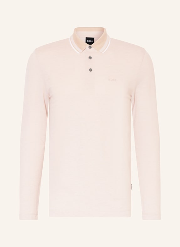 BOSS Strick-Poloshirt PITTMAN BEIGE