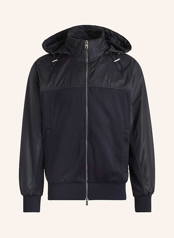 BOSS Jacke STEELE im Materialmix SCHWARZ
