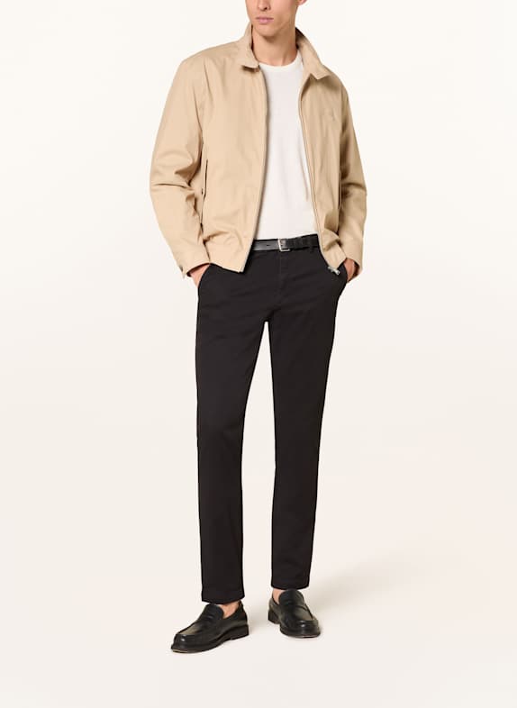 BOSS Chino KAITO slim fit ZWART
