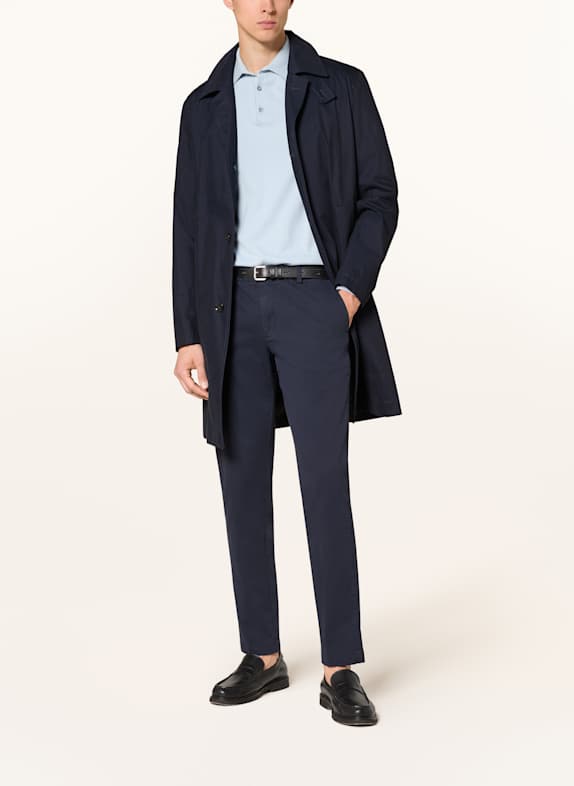 BOSS Chino KAITO slim fit DONKERBLAUW